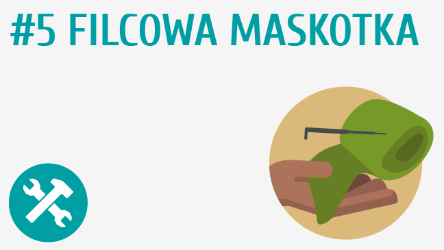 Filcowa maskotka